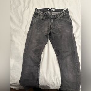 Dark grey jeans